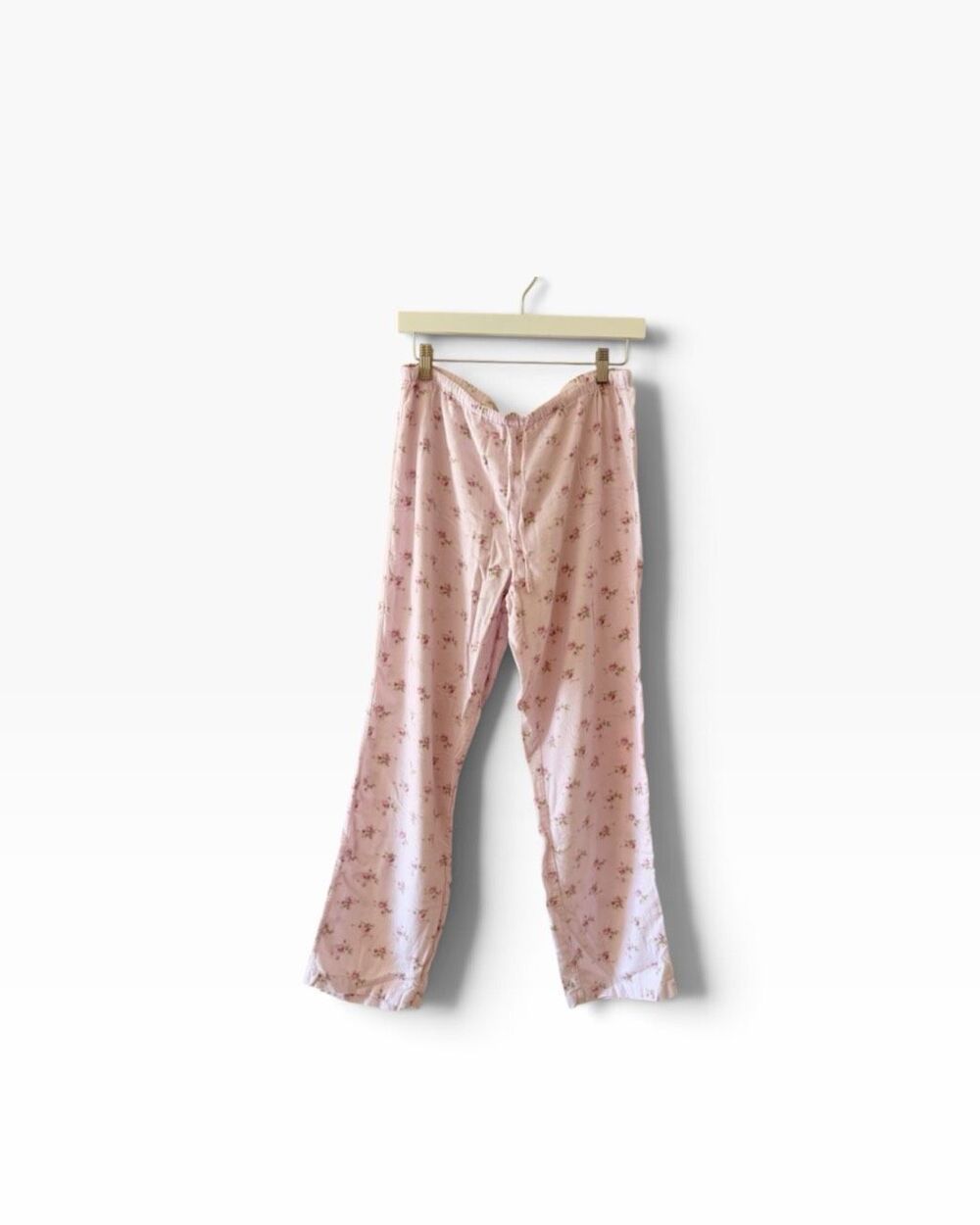 Lauren Ralph Lauren Ditsy floral lavender Embroidered logo Pajama Set SZ M - Picture 7 of 15